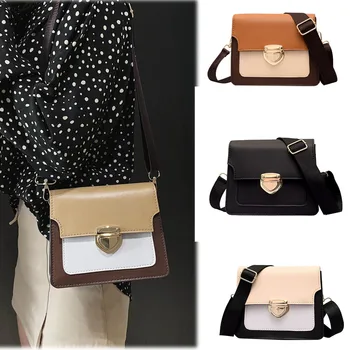 

2019 new small square bag ladies fashion handbag retro shoulder bag Messenger bag mobile phone packet#H30