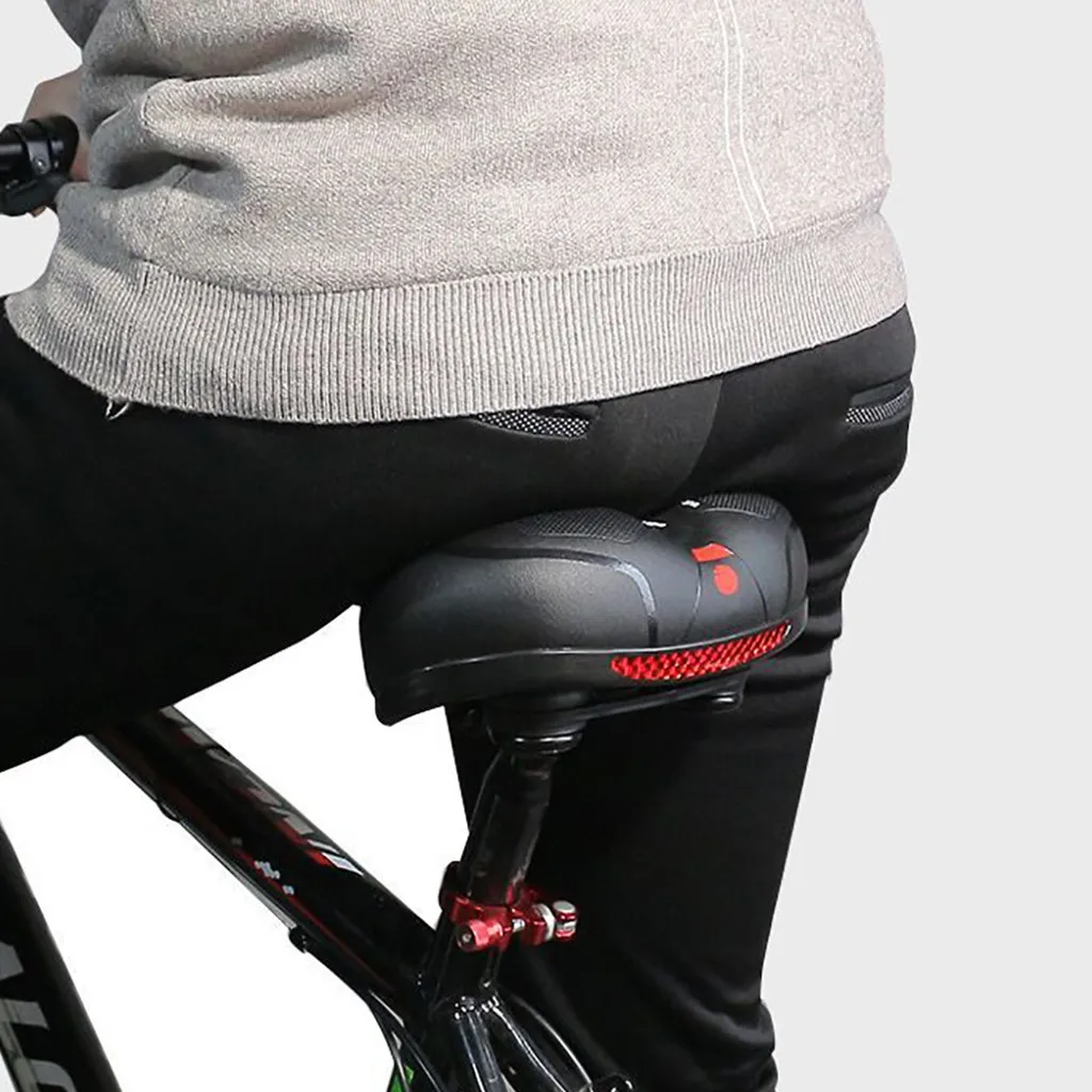 2020 New Mountain MTB Gel Extra Comfort Saddle Bike Bicycle Cycling Seat Soft Cushion Pad With Light Accessories#41 | Спорт и