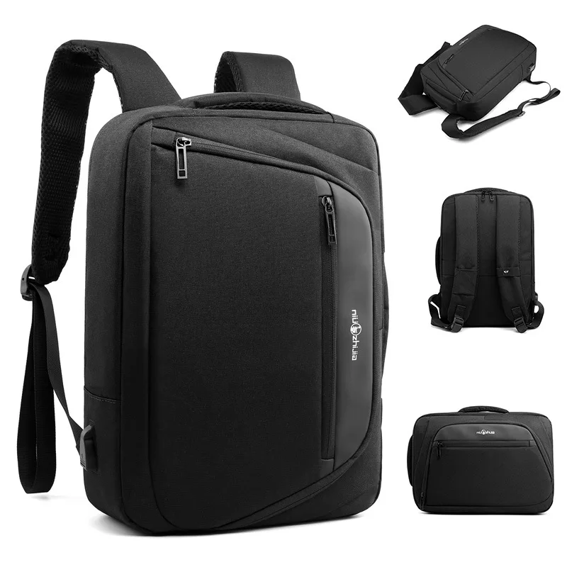 

Travel Backpack Men Business Laptop 15.6 Inch Notebook Bags Pack Waterproof USB Charging Male Bagpack School Student Unisex Bag