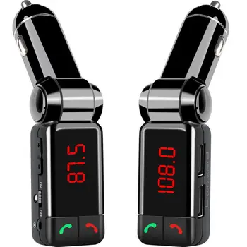 

New BC06 LCD Display Car Bluetooth mp3 Audio Player FM Transmitter Handsfree Dual USB Car Charger