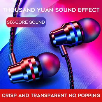 

3.5mm In-Ear Wired Earphone Earbuds Earphones Music Sport Gaming Headset With micphone For IPhone Xiaomi Samsung Huawei Stereo