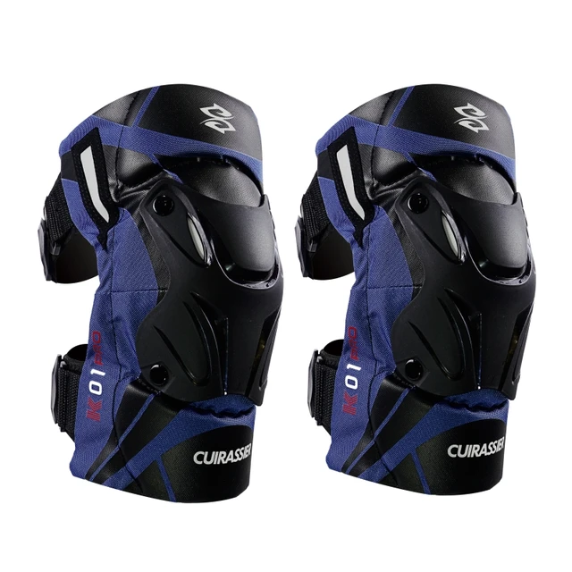 Cuirassier K01 Protective Motorbike Kneepad Motocross Motorcycle Knee Pads MX Protector Racing Guards Off-road Elbow Protection K01-3-Navy blue