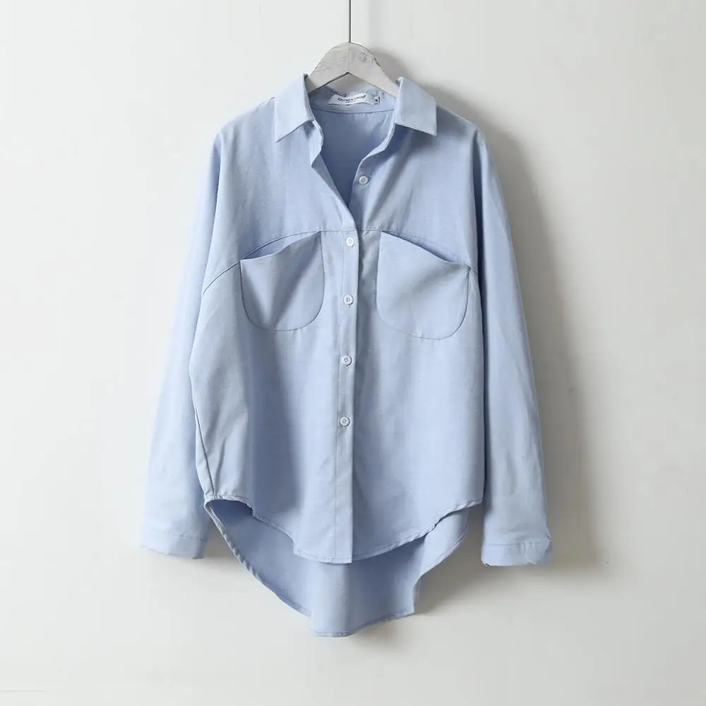 2021 Spring Women Summer Blouse Korean Long Sleeve Womens Tops And Blouses Vintage Women Shirts Blusas Roupa Feminina Tops