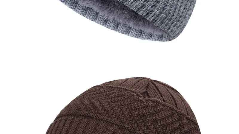 new plush beanie winter man caps winter woman caps skullies warm Soft cap knit beanie 2 Pieces Set sport unisex popular