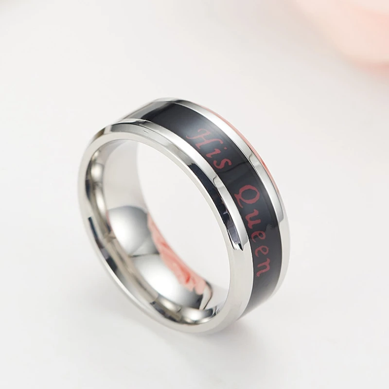Stainless Steel Wedding Rings For Women Men