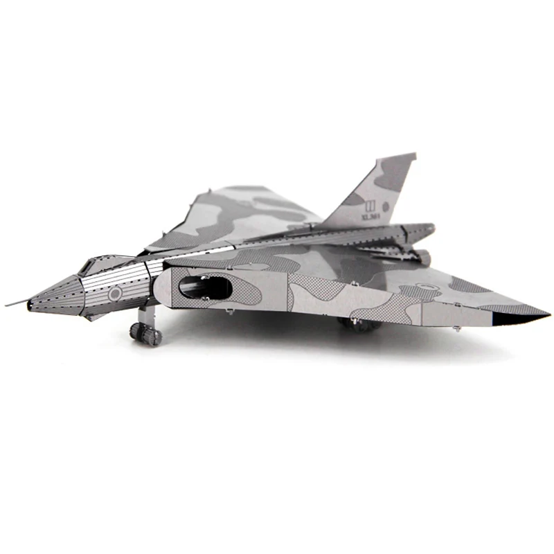 

3D Puzzle Metal Model Laser Cutting Avro vulcan Airplane Jigsaw Best Gift For Adult Kids Collection Educational Decoration Toys