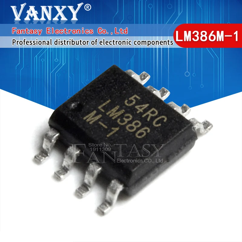 10 шт. LM386M 1 SOP8 SOP LM386 8 MD низкое напряжение аудио усилитель мощности Новый и