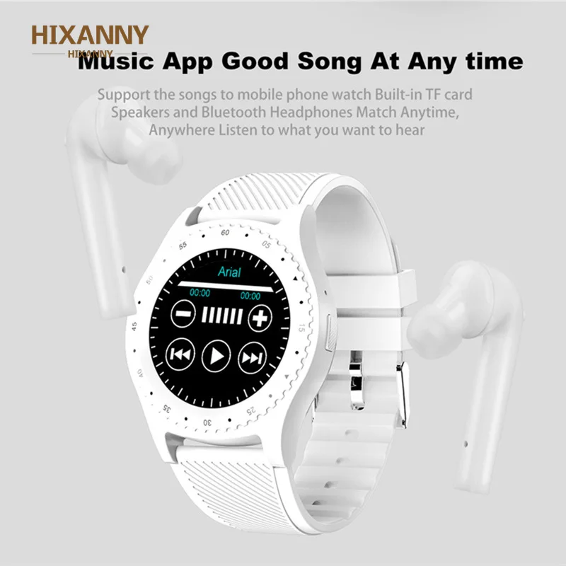 Najtaniej 2019 nowy inteligentny zegarek mężczyźni kobiety z ekranem dotykowym i modułem bluetooth wodoodporny sport Smartwatch obsługa karty sim Reloj Inteligente + Box