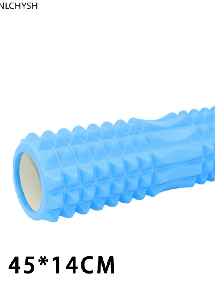 Fitness Yoga column balance bar stick Pilates deep massage roller relax muscles Foam Roller wolf tooth Crescent | Спорт и