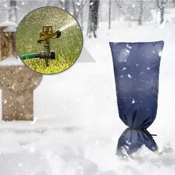 

Faucet Cover Winter Outdoor Waterproof Oxford Cloth Faucet Sock Outside Tap Cover Bag Freeze Protection Socks Pouch Covers