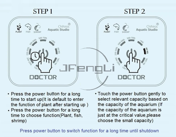 3-го поколения Chihiros Доктор 3 в 1 удаление водорослей Touch Bluetooth приложение Twinstar стиль электронный Аквариум рыба завод Креветки Танк