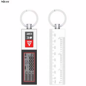 

Portable Laser Rangefinder Bluetooth Mini Distance Measuring Meter USB Charging Laser Distance Meter With Ring 30M 40M