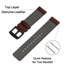 20mm 22mm Genuine Leather Strap Watch band for Samsung Galaxy Watch 42 46mm Gear S3 Sport for Amazfit WatchBand Quick Release ► Photo 3/6