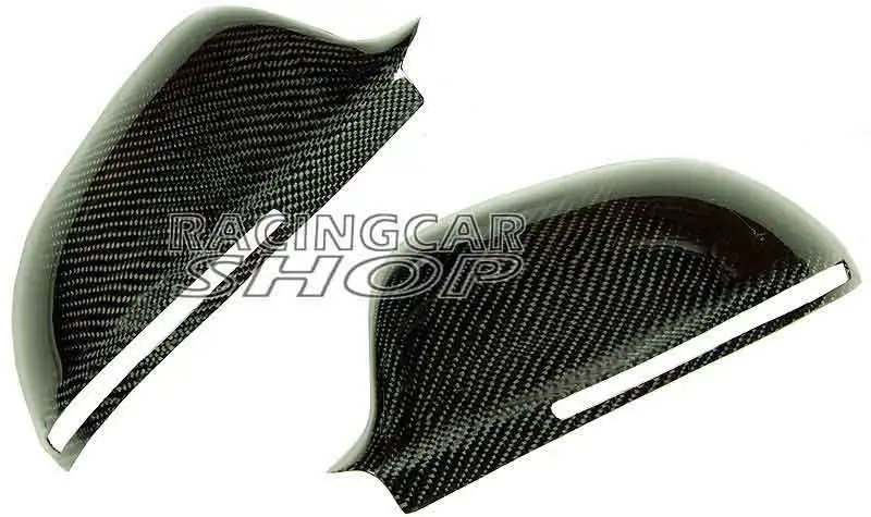 REAL CARBON FIBER MIRROR COVERS for AUD A4 S4 B8 A5 S5 8T 2008-2009 Lane Assist Type (Aid Led) 1pair