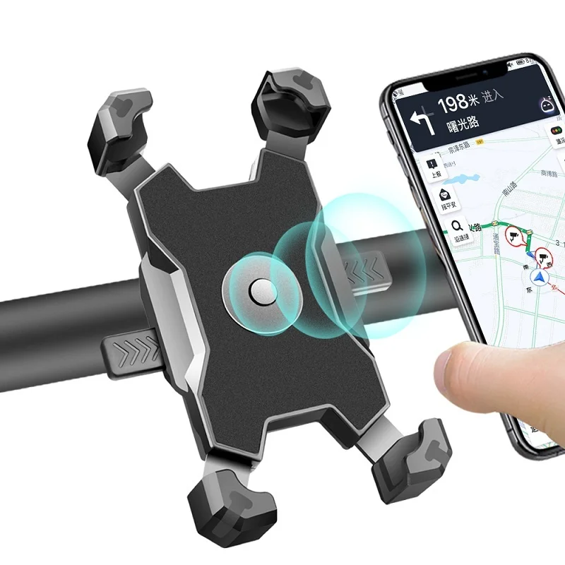 Bicycle Phone Holder Mobile Support Telephone Velo Scooter Motorcycle Phone Mount GPS Holder Bike Handlebar Clip Bracket Stand