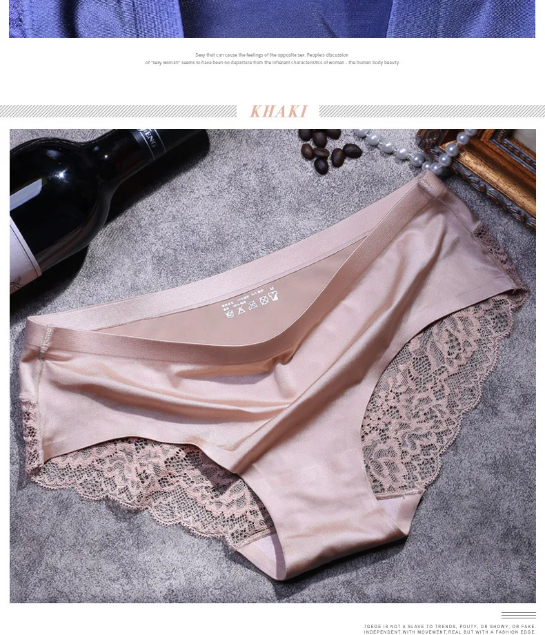 high waisted cotton underwear 3Pcs/Lot Women's Panties Sets Lace Seamless Underwear Female Silk Briefs Underpants Lady Panty Culotte Femme Woman Lingerie XXL high waisted underwear for women