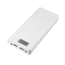 DIY 8x18650 Портативный Батарея Мощность Внешнего Аккумулятора Чехол Коробка ЖК-дисплей Дисплей Dual USB Мощность банка коробки