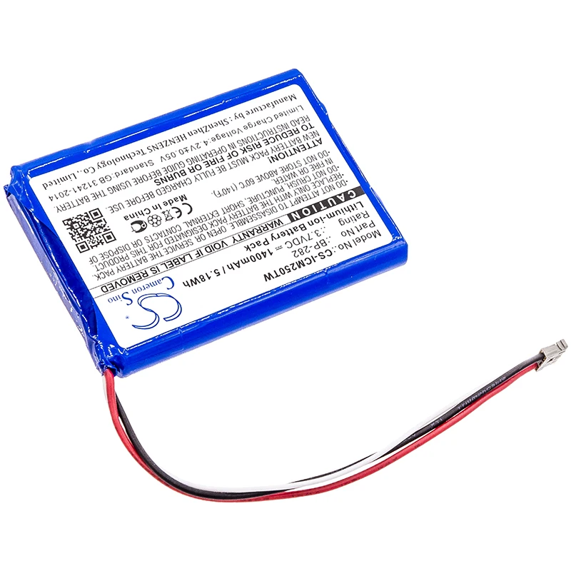 Cameron sino 1400mah Аккумулятор для ICOM IC-M25 ICOM BP-282