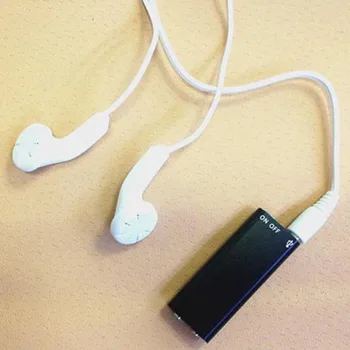 

Aluminum Alloy Digital Audio Device USB Small Covert Security Dictaphone Surveillance Black High Definition Recording Pen