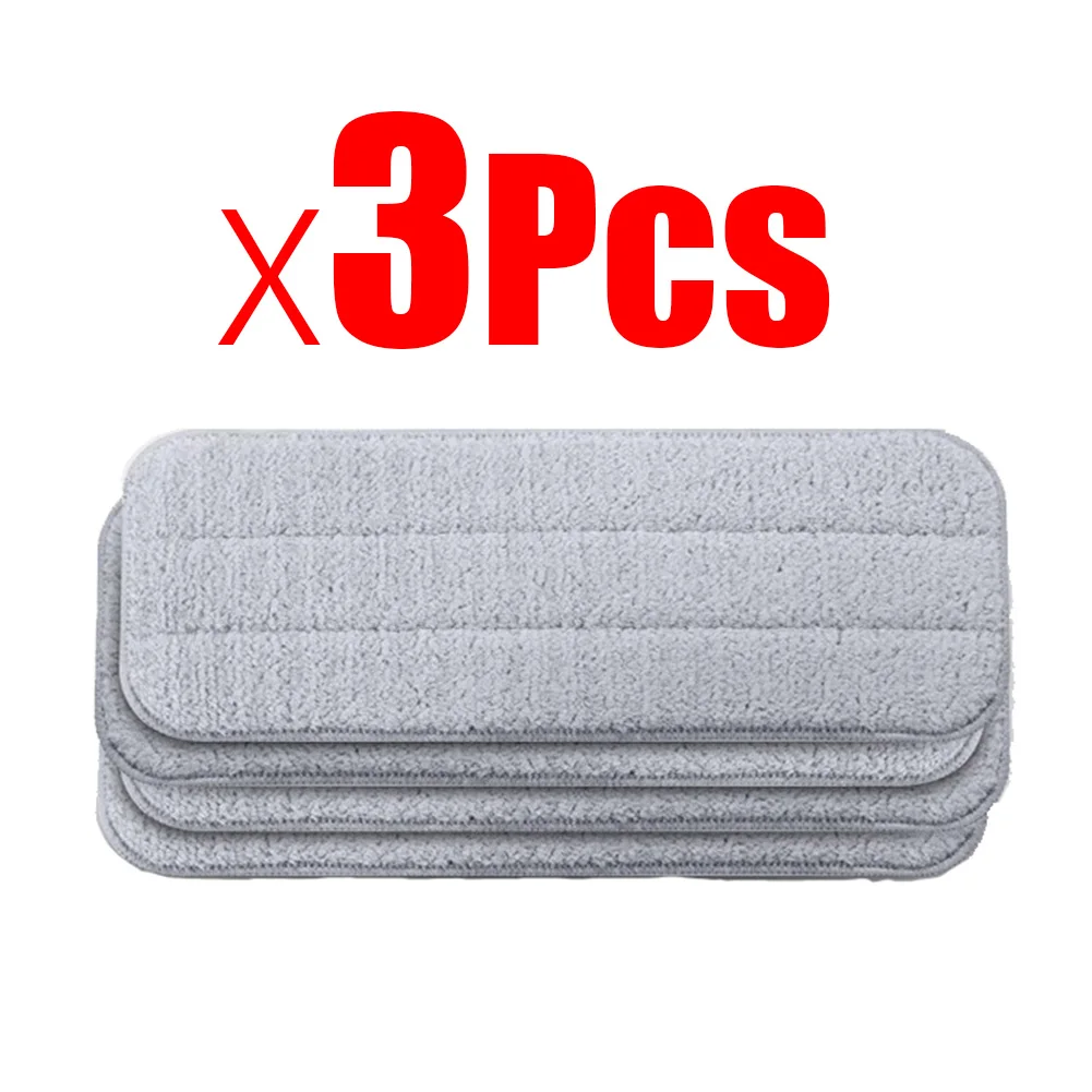 3PCS Original xiaomi Mijia Deerma Replace Mop Cloth for Mi Mijia Water Spray Mop 360 Rotating Cleaning Cloth Head Wooden Freeshipping - Цвет: 3PCS