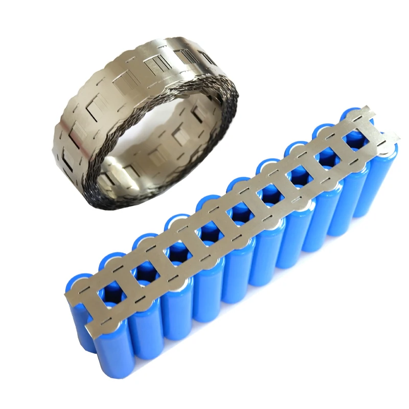 18650 원통형 배터리 고순도 니켈 벨트, 1KG 순수 니켈 스트립, 셀 간격 18.45mm, 18650 리튬 배터리 팩