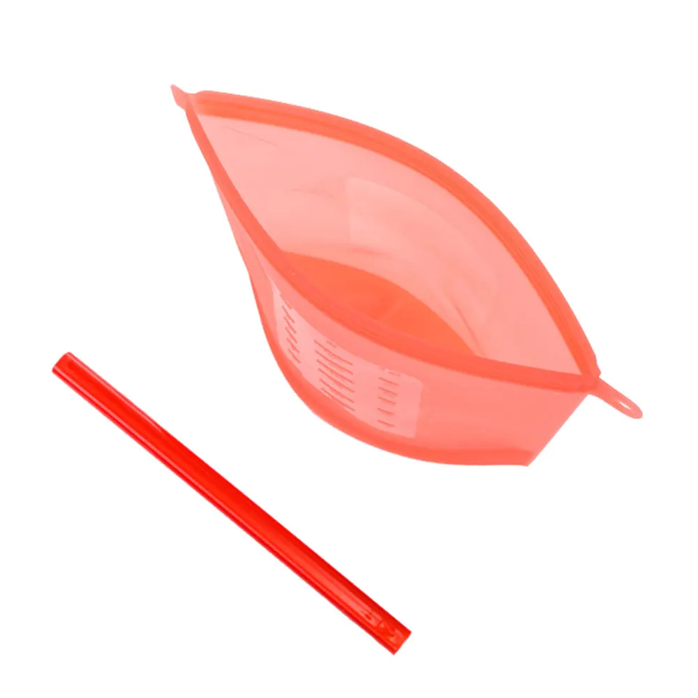 Silicone Bags Reusable Silicone Food Bag Airtight Seal for Food Preservation Vegetable Liquid Snack Meat