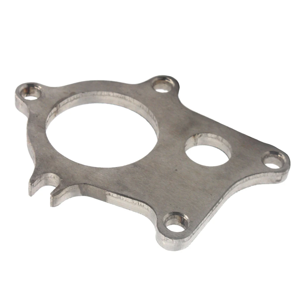 1 Pcs (5Bolts) T3/T4 Turbo Downpipe Flange Stainless Steel W/1