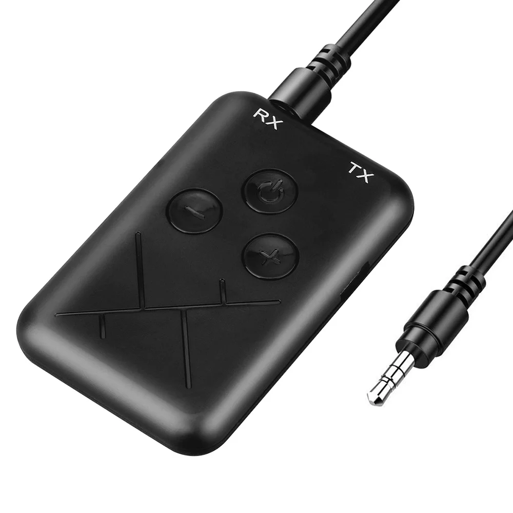 

2019 New 3.5mm Audio Wireless Bluetooth 4.2 Transmitter Receiver 2 in 1 Adapter Stereo Audio for TV Car Speaker music