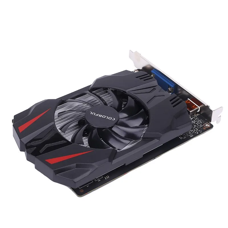 video card for pc Colorful GeForce GT 1030 Graphics Card, Computer Gaming Video Card, GT1030 4GB 64Bit GDDR4 PCIe 3.0 , HDMI/DVI-D,Support 4K external graphics card for pc