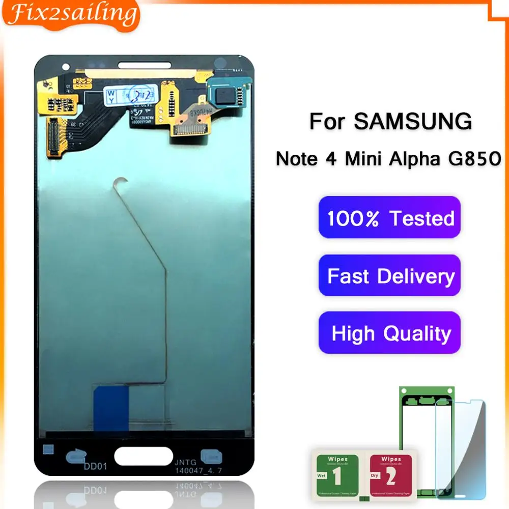 ЖК дисплей с AMOLED дисплеем FIX2SAILING 100% рабочий сенсорный экран в сборе для Samsung Galaxy Note