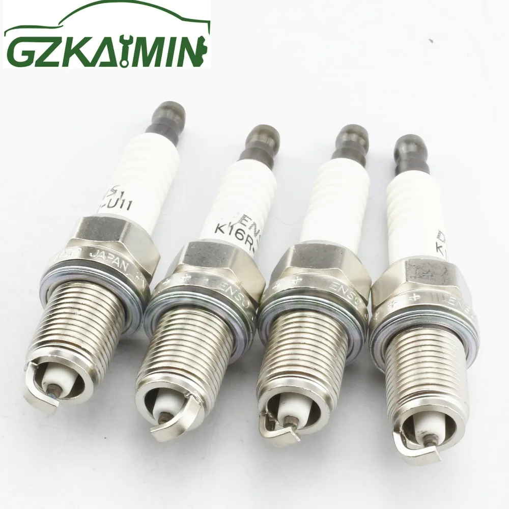 Набор из 4 OEM 90919-01164 K16R-U11 свечей зажигания для Toyota Celica MR2 Paseo Tacoma