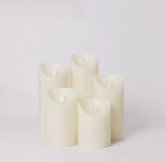 Velas sin llama, temática náutica y velas LED de pilar con temporizador,  vela LED de control remoto con mecha móvil y cuerda de cáñamo para  decoración