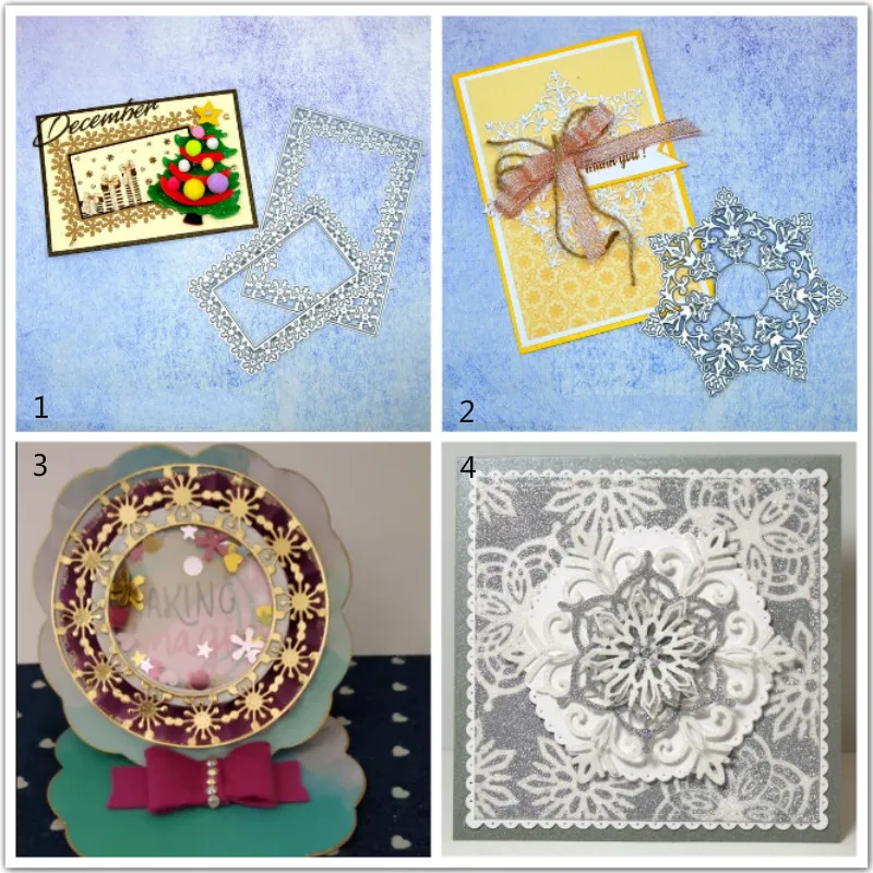 

Eastshape Christmas Snowflakes Dies Metal Cutting Dies New 2019 for Scrapbooking Card Making Paper Embossing Frame Craft Dies