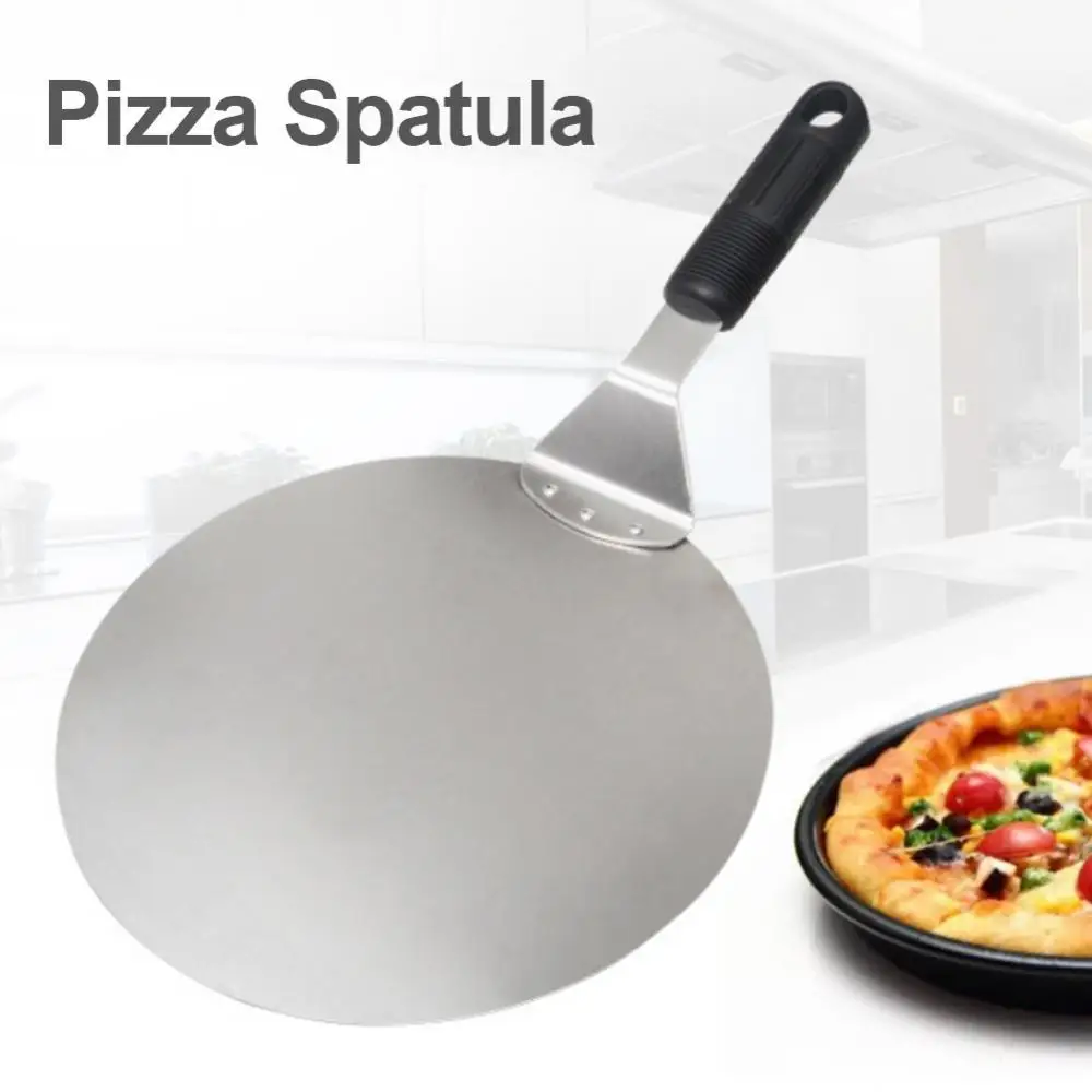 10inch Plate Lifter Pies Pizza Shovel Peel Stainless Steel Plastic Handle Pizza Holder Cake Spatula Kitchen Cooking Tool