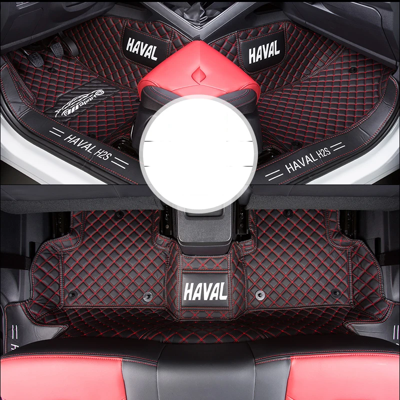 

for great wall Haval H2s 2017 2018 2019 2020 leather car floor mats rug carpet interior auto foot matten accessories