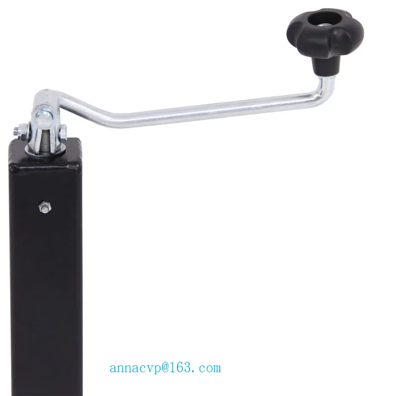 Square Direct Weld Jack WITH Footplate Utility Boat Trailer Drop Leg Handle Top Wind Camping Car Caravan Accessories Parts tjd-5000 6