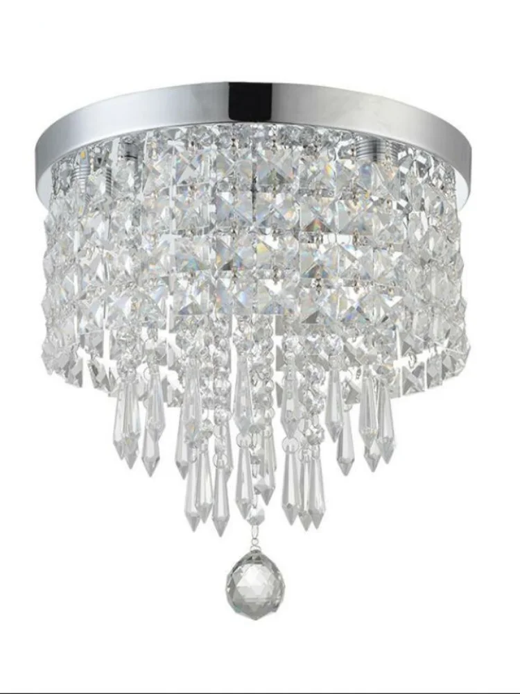 AC110V-240V Led Crystal Chandelier Ceiling Lamp Plafon Lustre For Entrance Kitchen lights Chandeliers Fixtures Home Decor | Лампы и
