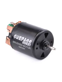 Шлифованный мотор SURPASSHOBBY 540 80T 13T 17T 23T 21T 27T 35T 45T 55T для радиоуправляемого автомобиля 1/10
