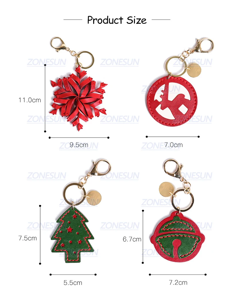 圣诞钥匙扣挂件_02