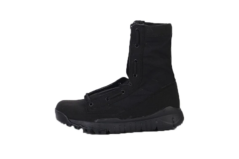 

Ultra-Light Tactical Combat Boots Anti-Cowhide Combat Boots SFB Canvas Outdoor Breathable Men's Boot Tactical Boots
