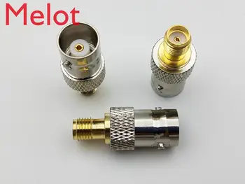 

100pcs SMA Female Jack to BNC Female Jack Adapter RF Coaxial adapter connector