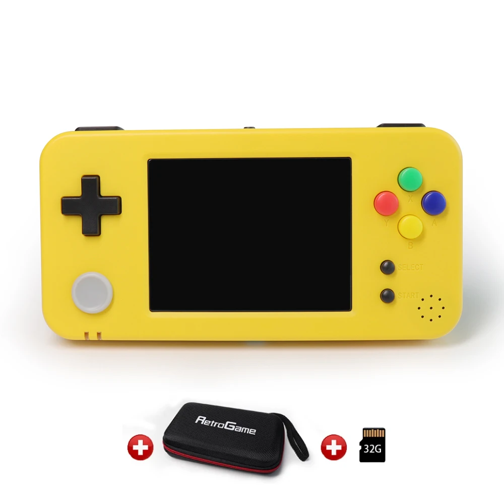 GKD 350 H-GameKiddy RG350 H ips Ретро игры видео игровая консоль PS1 игра 3,5 дюймов портативные игры RG350H