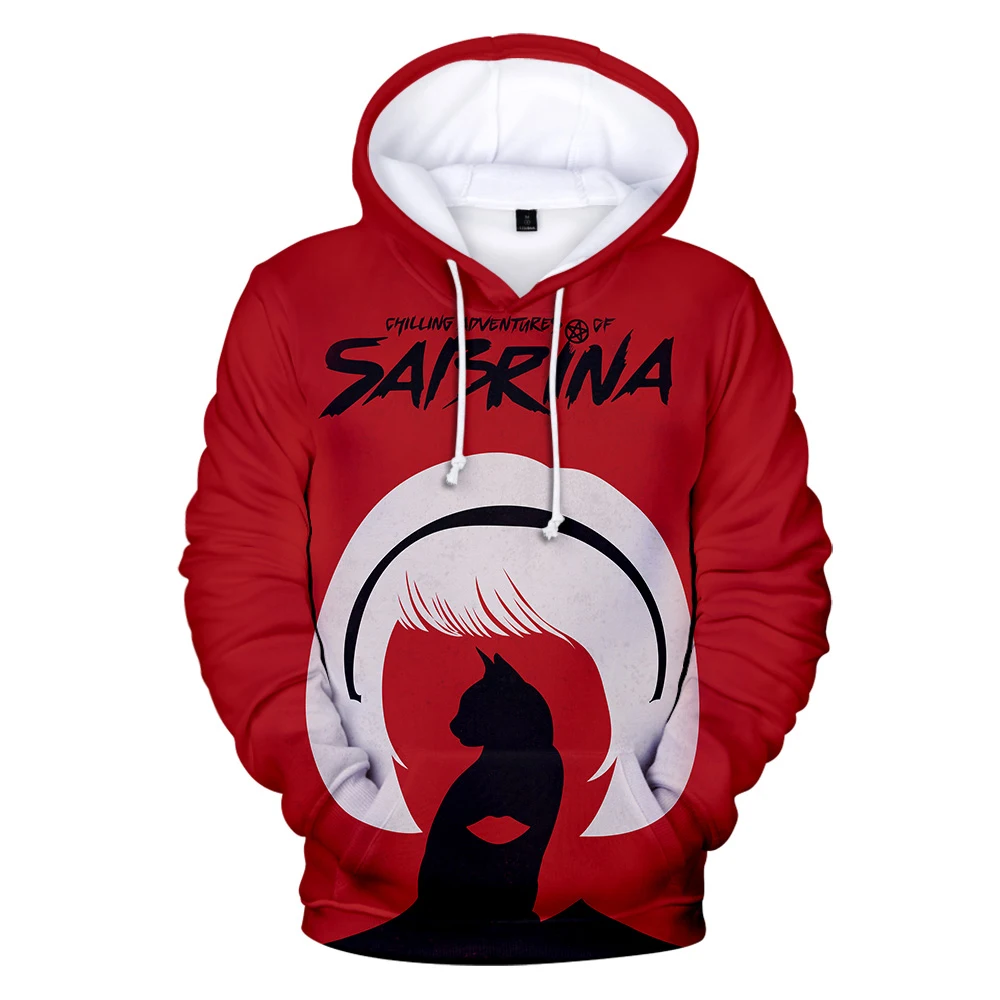 

American Chilling Adventures of Sabrina Season 3D Hoodies Men/Women print Sabrina 3D Hoodies youth Harajuku Sweatshirts tops