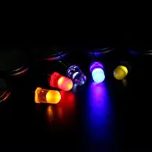 Clear/Red/Blue/Green/Yellow LED diodes