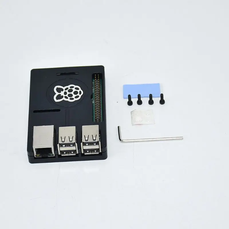 Алюминиевый Чехол, металлический защитный корпус для Raspberry Pi 3B 2B B