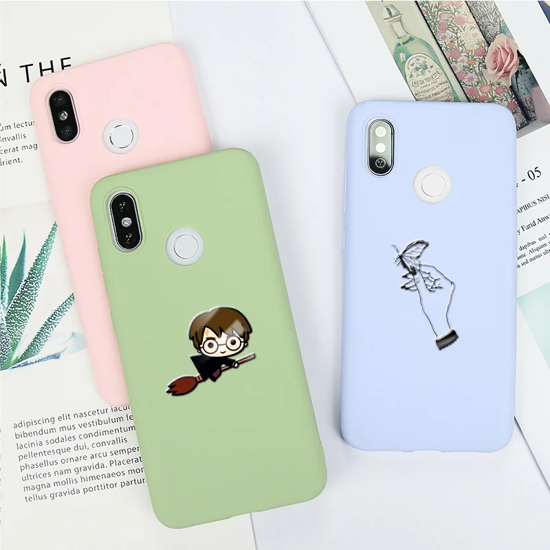 Soft Silicone Cover For Xiaomi Redmi 5 7 5A 6A 7A Plus 6 Pro Phone Shells Note (Pro) Protective |
