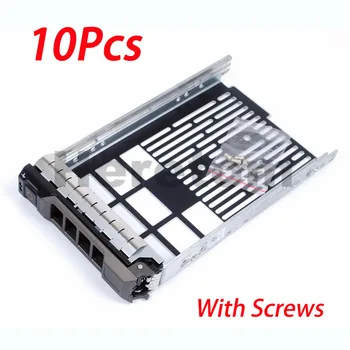 

Heretom 10Pcs F238F 3.5" SAS/ SATA Tray Caddy R710 R610 R410 T710 T61 T610 0F238F G302D X968D