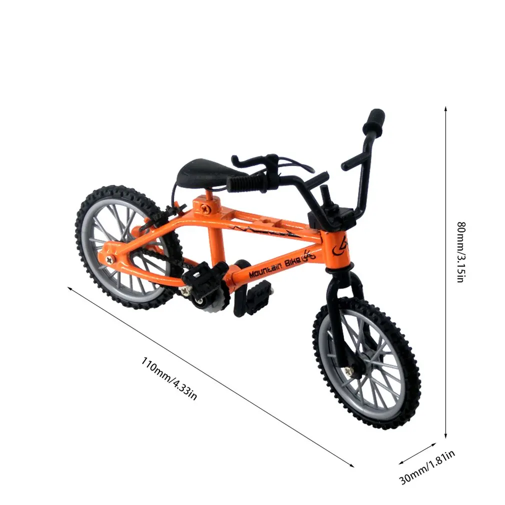 

Cute Mini Finger Bmx Toys Mountain Bike Creative Toy Suit Children Grownup BMX Fixie Bicycle Finger Scooter Toy Party Kids Gifts