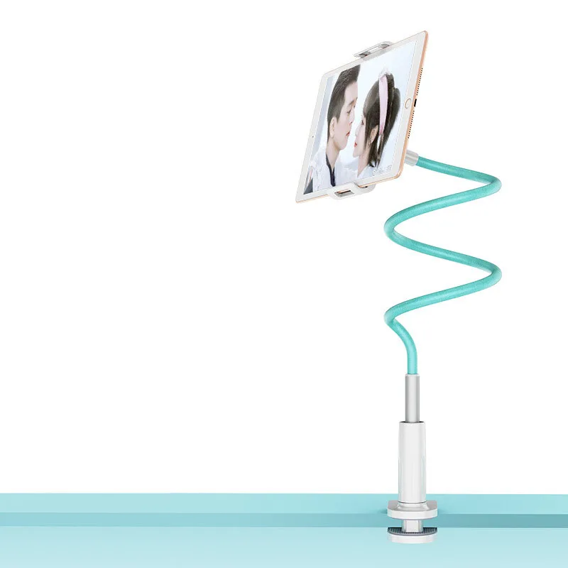 Blue Holder Держатель для планшета, подставка, длинная рука, регулируемый держатель для планшета, 4,7-10,5 дюймов, для планшета/телефона, крепление для Ipad Air Pro, iPhone, samsung - Цвет: Blue Holder