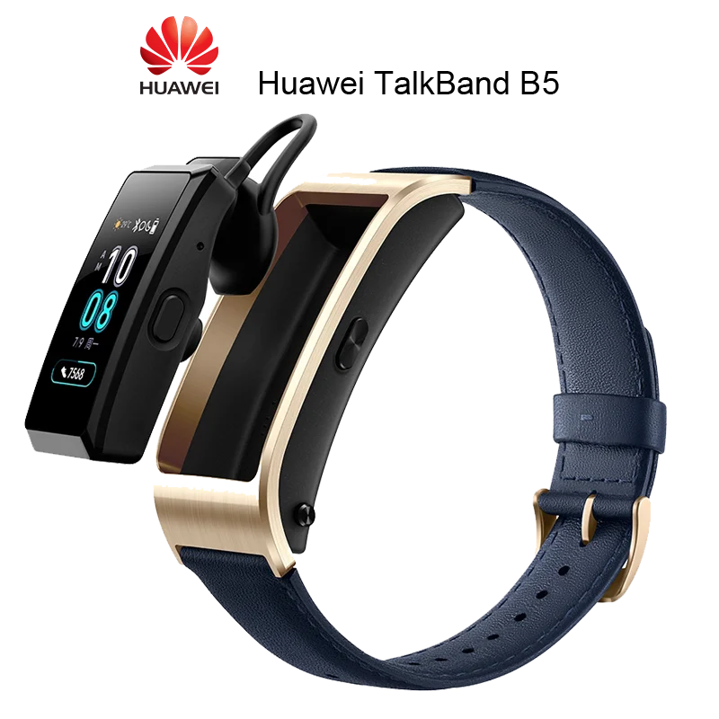 Смарт-браслет Huawei TalkBand B5 спортивный браслет с поддержкой Bluetooth AMOLED экраном |